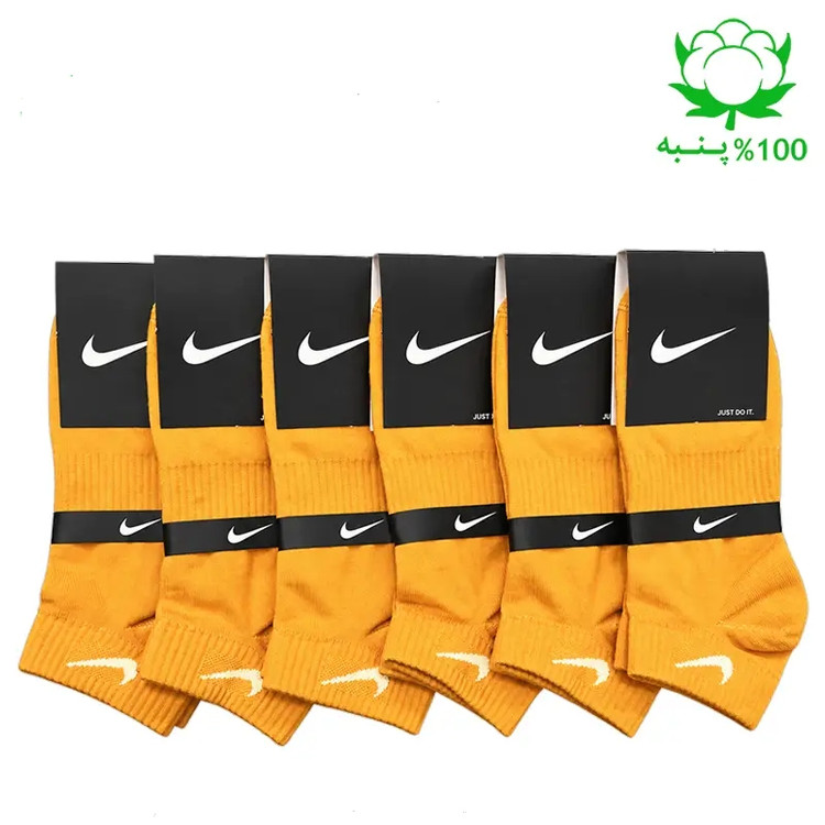 جوراب مچی اسپرت نایکی جنس پنبه مناسب ۳۶ تا ۴۳
