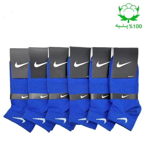 جوراب مچی اسپرت نایکی جنس پنبه مناسب ۳۶ تا ۴۳
