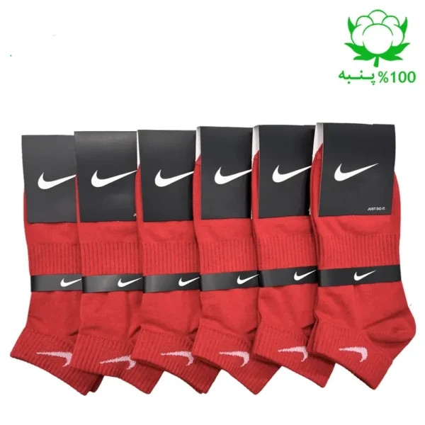 جوراب مچی اسپرت نایکی جنس پنبه مناسب ۳۶ تا ۴۳